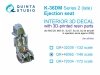 Quinta Studio QR+48062 K-36DM Series2 (late) ejection seat (for MiG-29, MiG-31, Su-27, Su-33, Su-34 aircraft since 2008) (All kits) 1/48